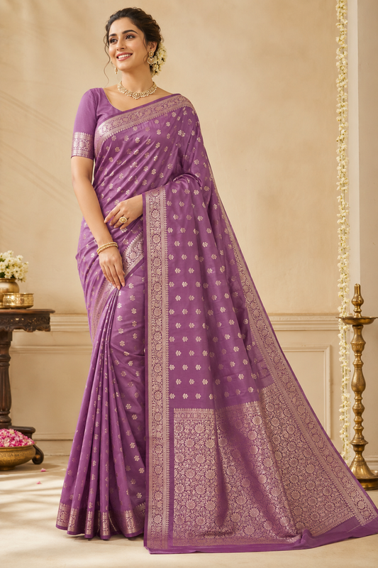 dupion silk saree